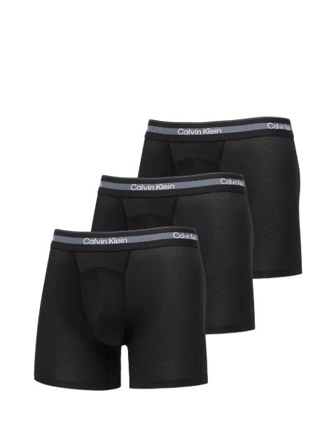 logo-waistband boxers set (set of three) by CALVIN KLEIN