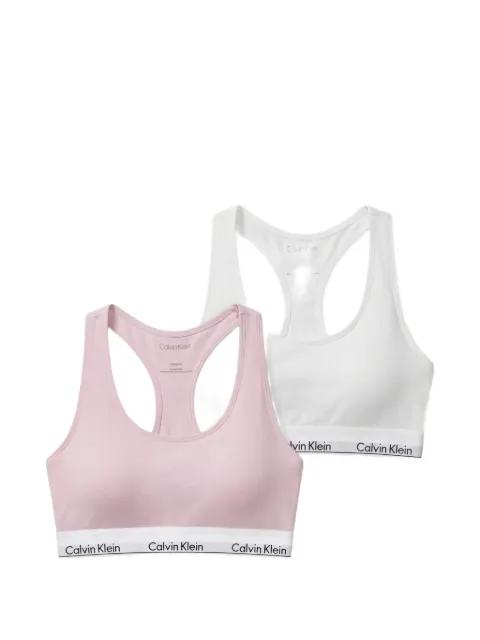 logo-waistband bra (set of two) by CALVIN KLEIN
