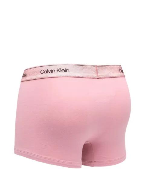 logo-waistband briefs (pack of three) by CALVIN KLEIN