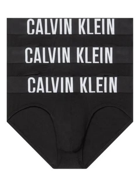 logo-waistband briefs (pack of three) by CALVIN KLEIN