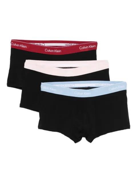 logo-waistband briefs (pack of three) by CALVIN KLEIN