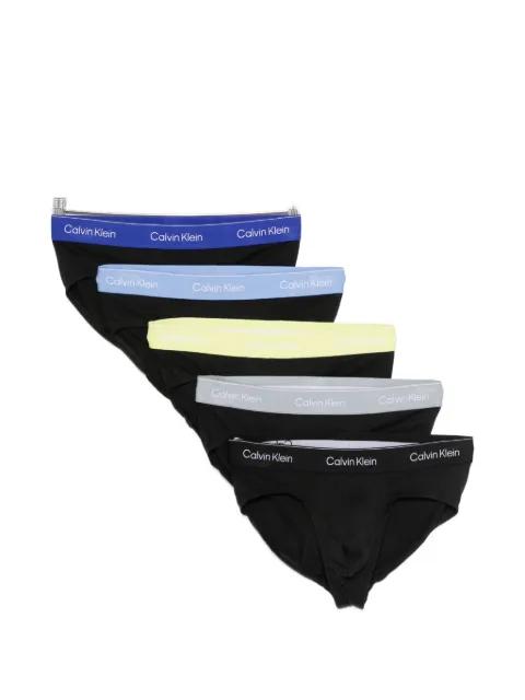 logo-waistband briefs (set of five) by CALVIN KLEIN