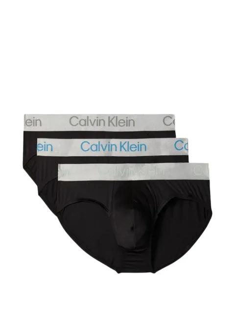 logo-waistband briefs (set of three) by CALVIN KLEIN