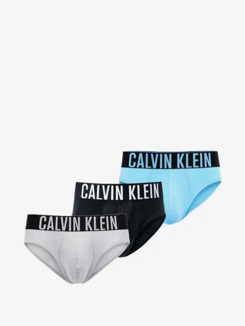 logo-waistband cotton briefs (set of three) by CALVIN KLEIN