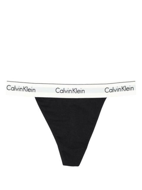 logo-waistband string thong by CALVIN KLEIN