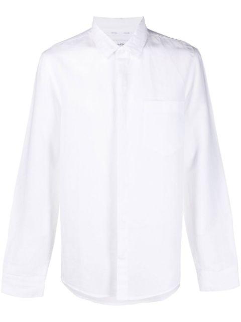 long-sleeve pocket shirt by CALVIN KLEIN