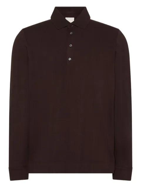 long-sleeved polo shirt by CALVIN KLEIN