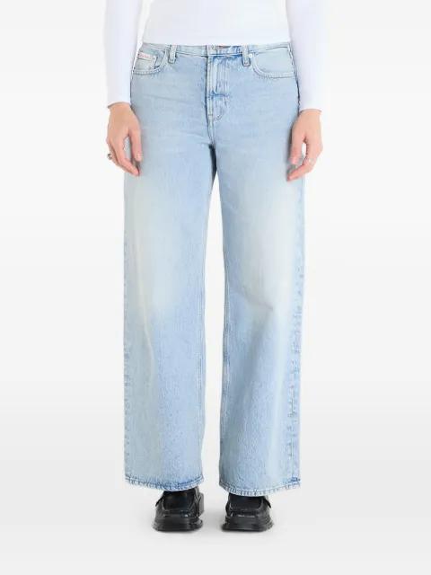 low-rise baggy jeans by CALVIN KLEIN
