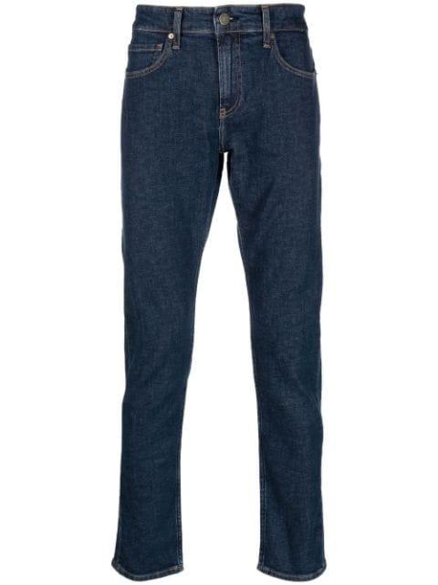 mid-rise slim-fit jeans by CALVIN KLEIN