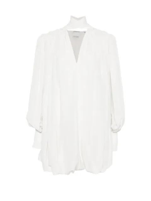 mini Allegra pleated-bubble dress by CALVIN KLEIN
