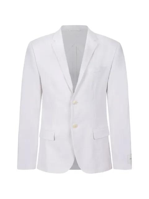 notched-lapel single-breasted blazer by CALVIN KLEIN