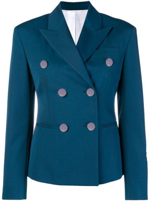 peaked lapel blazer by CALVIN KLEIN