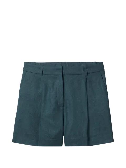 pleated tailored shorts by CALVIN KLEIN