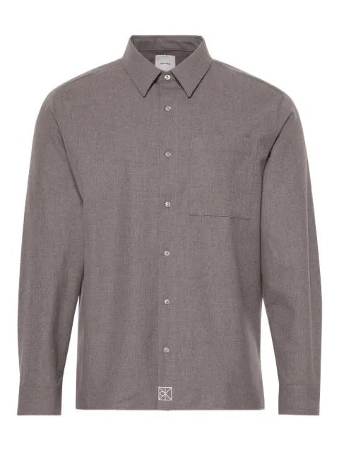 pocket long-sleeved shirt by CALVIN KLEIN