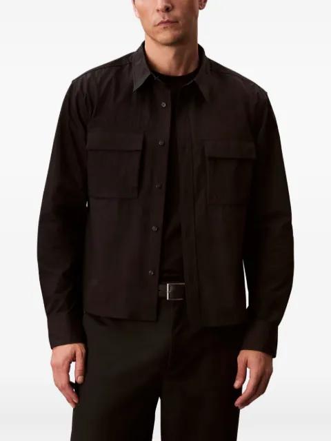 pocket long-sleeved shirt by CALVIN KLEIN