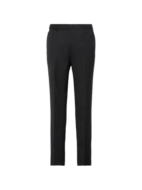 pressed-crease elasticated-waist trousers by CALVIN KLEIN