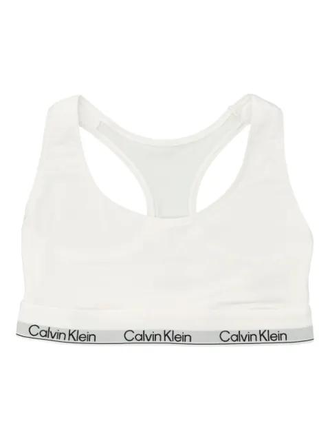 racerback logo bralette by CALVIN KLEIN