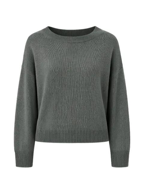 ribbed crew-neck sweater by CALVIN KLEIN