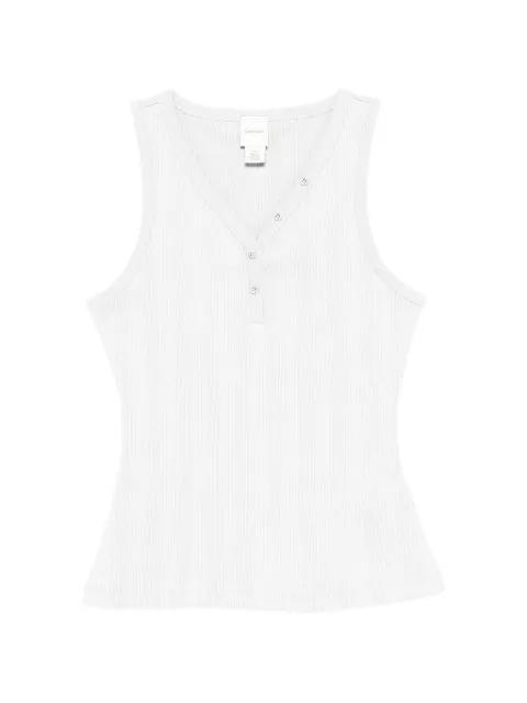 ribbed-knit V-neck tank top by CALVIN KLEIN
