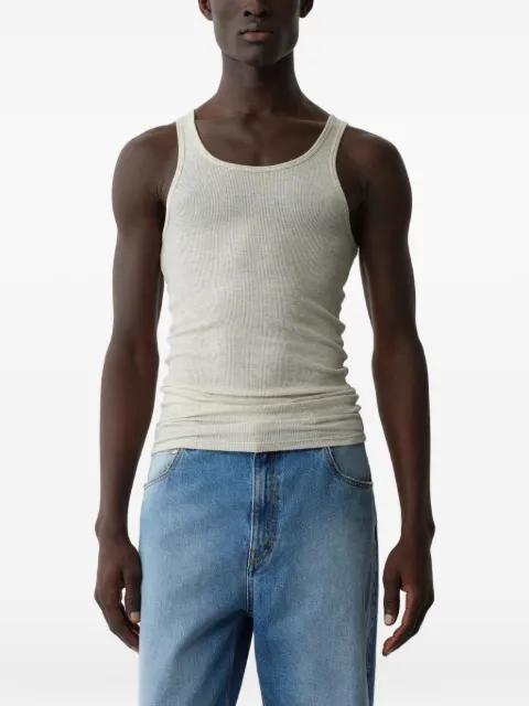 ribbed-knit tank top by CALVIN KLEIN