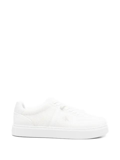 ribbed lace-up sneakers by CALVIN KLEIN