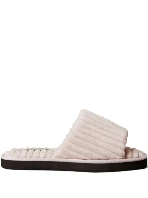 ribbed-pattern slippers by CALVIN KLEIN