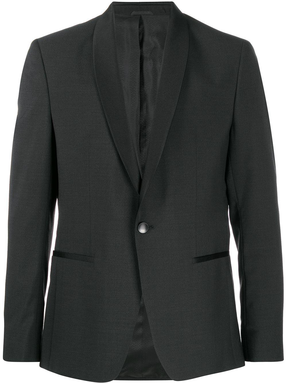 satin-trimmed blazer by CALVIN KLEIN