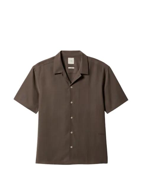 short-sleeved camp-collar shirt by CALVIN KLEIN