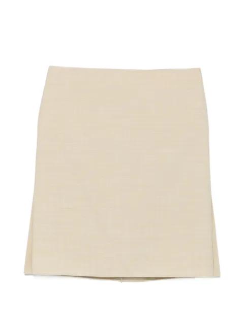 side-slit mini skirt by CALVIN KLEIN