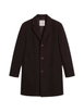 single-breasted notched-lapel coat by CALVIN KLEIN
