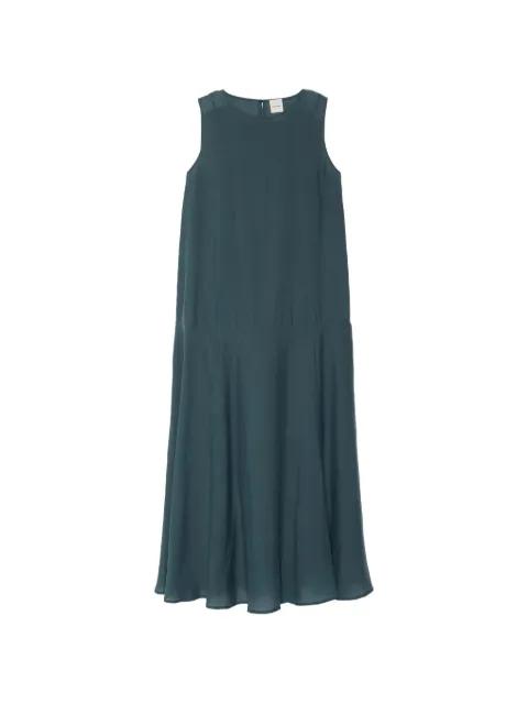 sleeveless A-line midi dress by CALVIN KLEIN