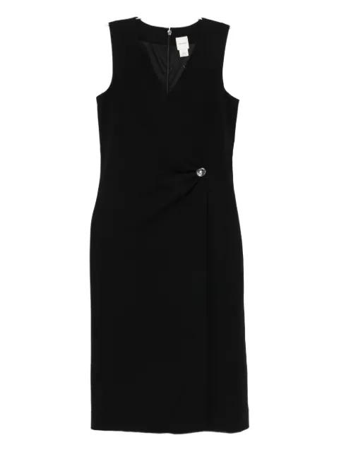 sleeveless V-neck midi dress by CALVIN KLEIN