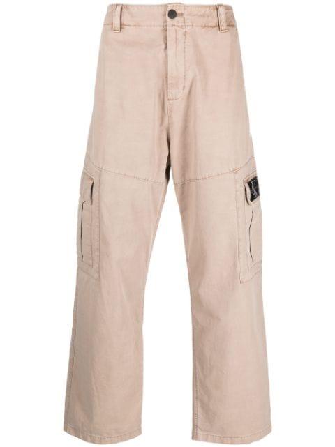 straight-leg cargo trousers by CALVIN KLEIN