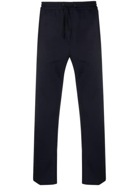 straight-leg drawstring-waist trousers by CALVIN KLEIN