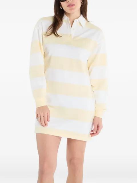 striped long-sleeve dress by CALVIN KLEIN