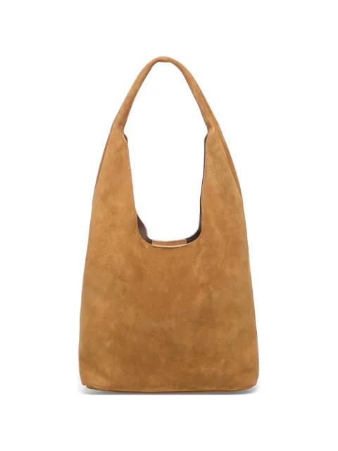 suede shoulder bag by CALVIN KLEIN
