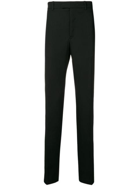 tartan stripe trousers by CALVIN KLEIN