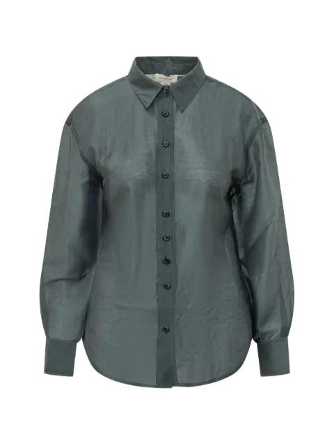 twist-detail cut-out blouse by CALVIN KLEIN
