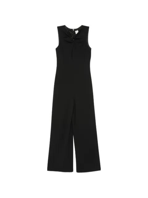 twist-detail sleeveless jumpsuit by CALVIN KLEIN
