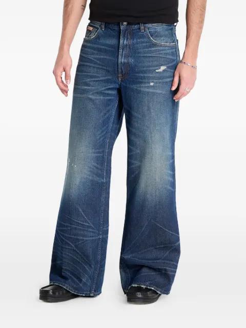wide leg scarborough jeans by CALVIN KLEIN