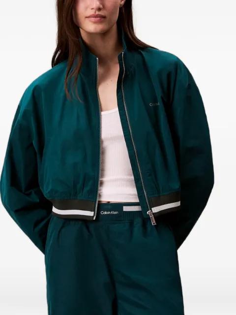 zip cropped jacket by CALVIN KLEIN