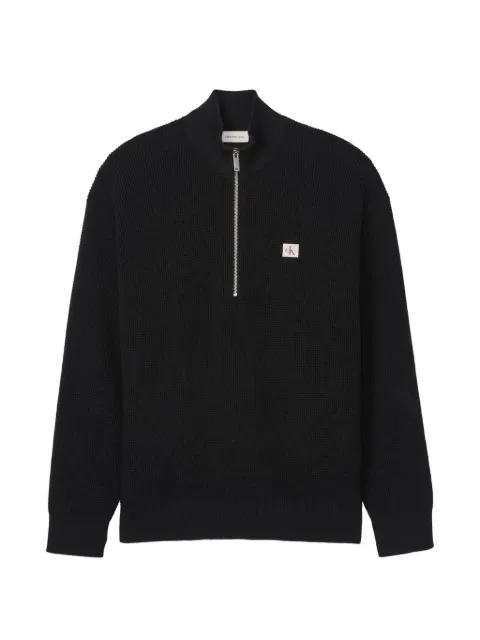 zip fastening sweater by CALVIN KLEIN