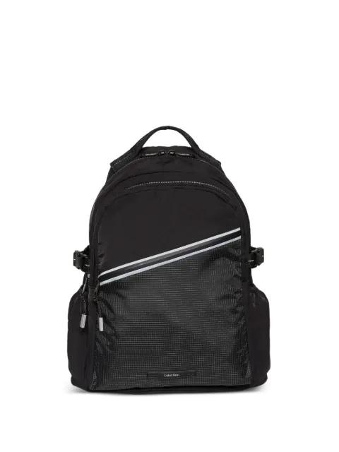 zip grid backpack by CALVIN KLEIN