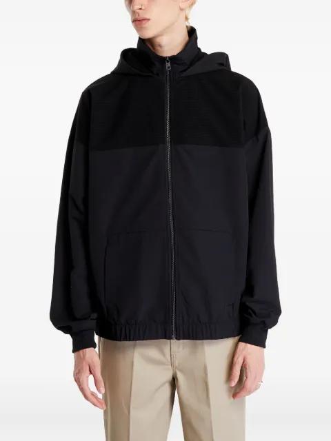 zip-up hoodied jacket by CALVIN KLEIN