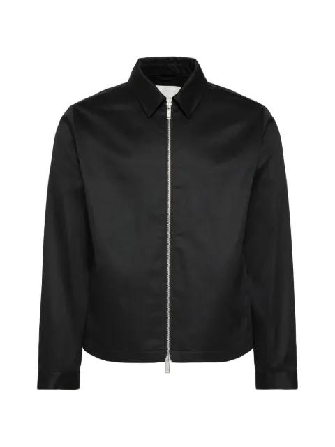 zip-up shirt jacket by CALVIN KLEIN