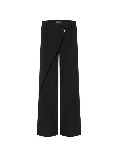Anais wrap-front trousers by CAMBIO