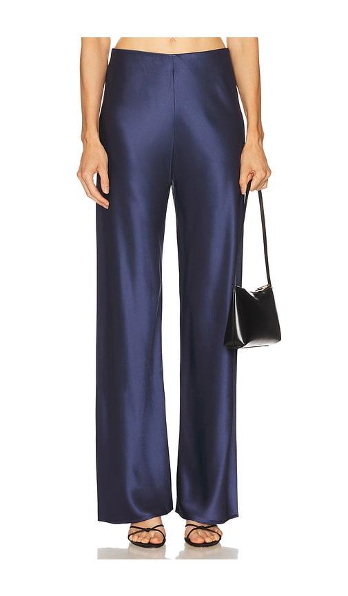 CAMI NYC Bristol Mid Rise Pant in Navy by CAMI NYC