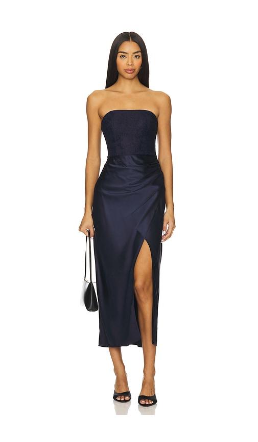 CAMI NYC Echo Dress in Navy by CAMI NYC