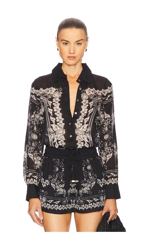 CAMI NYC Rafella Blouse in Black by CAMI NYC
