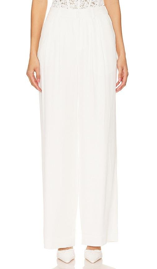 CAMI NYC Rylie Pant in White by CAMI NYC